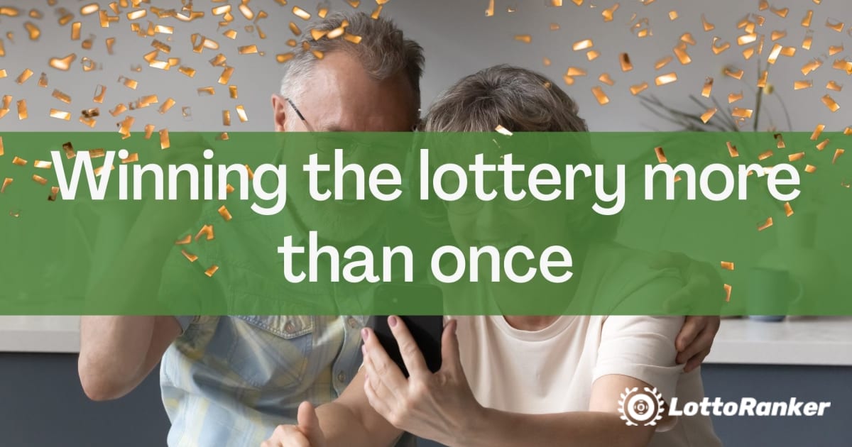 Ganhar na loteria mais de uma vez