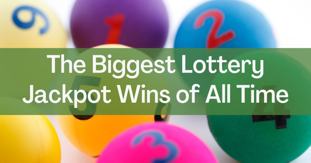 Os maiores prÃªmios de loteria de todos os tempos